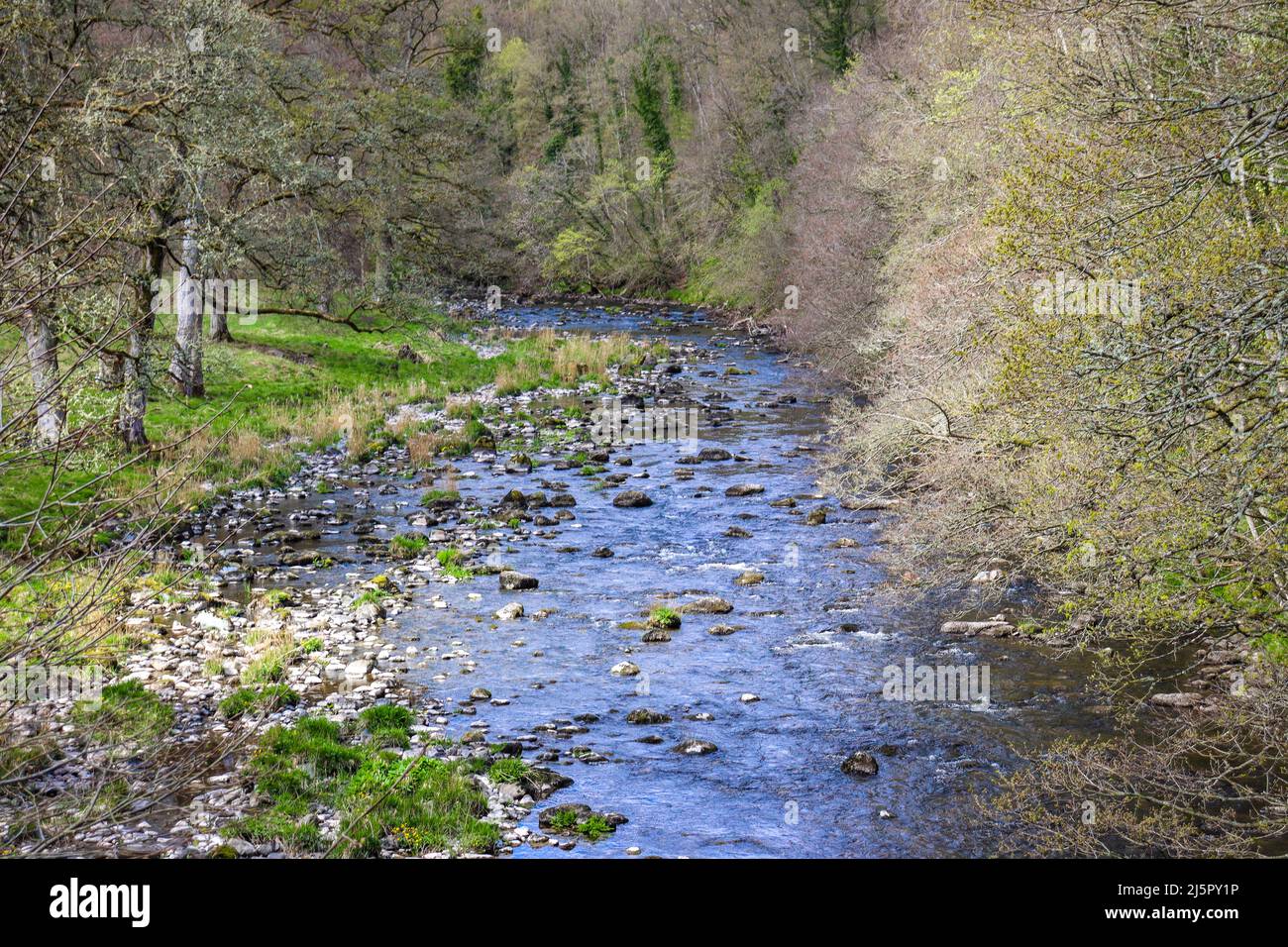 Picturesque River Lowther, Lowther Estate Stock Photo - Alamy