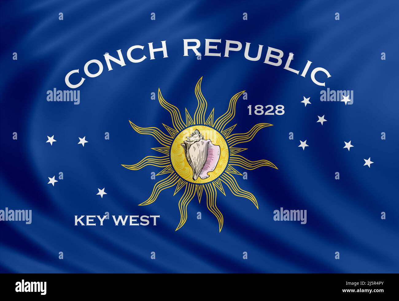 Conch Republic Key West Florida Stock Photo Alamy