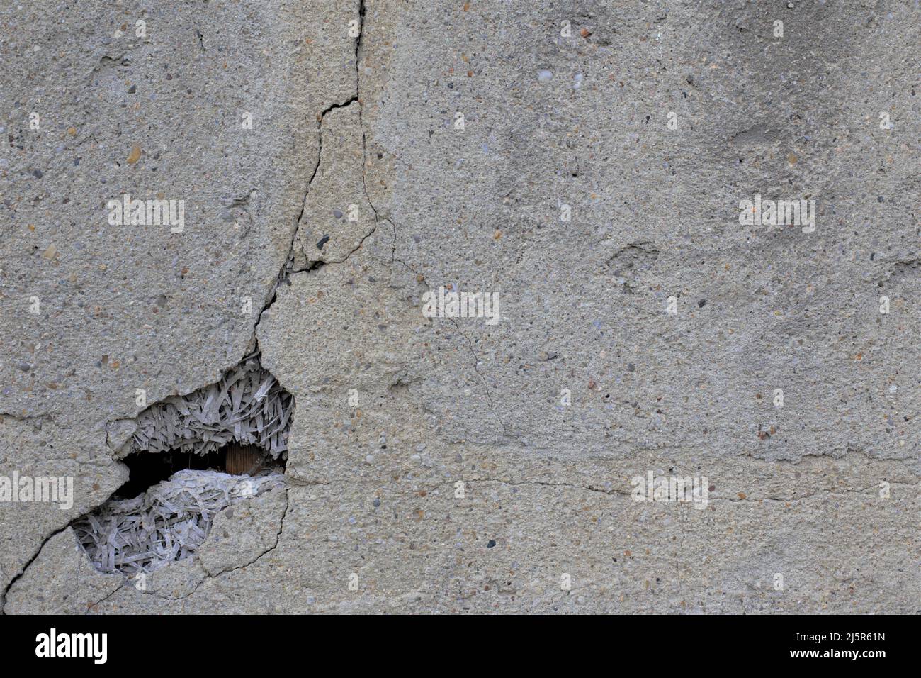 beton wall aged weathered texture Stock Photo