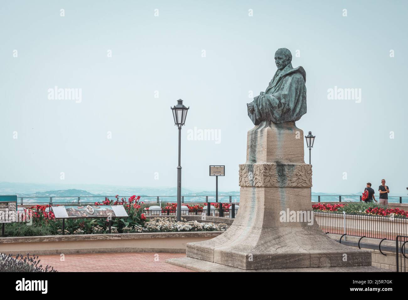 Monumento a Bartolomeo San Marino, San Marino 12.07.2021