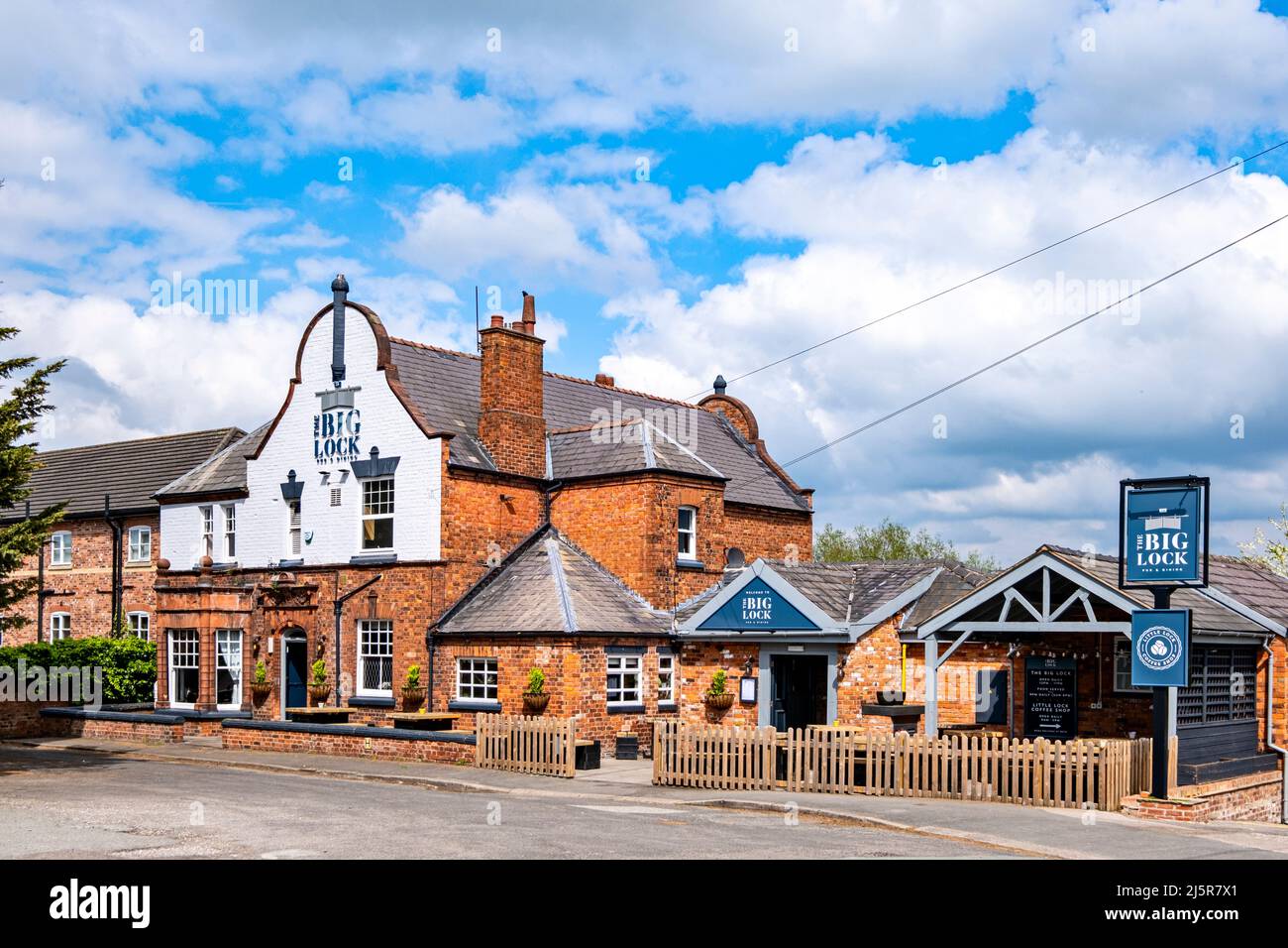 The Big Lock restaurant in Middlewich Cheshire UK Stock Photo
