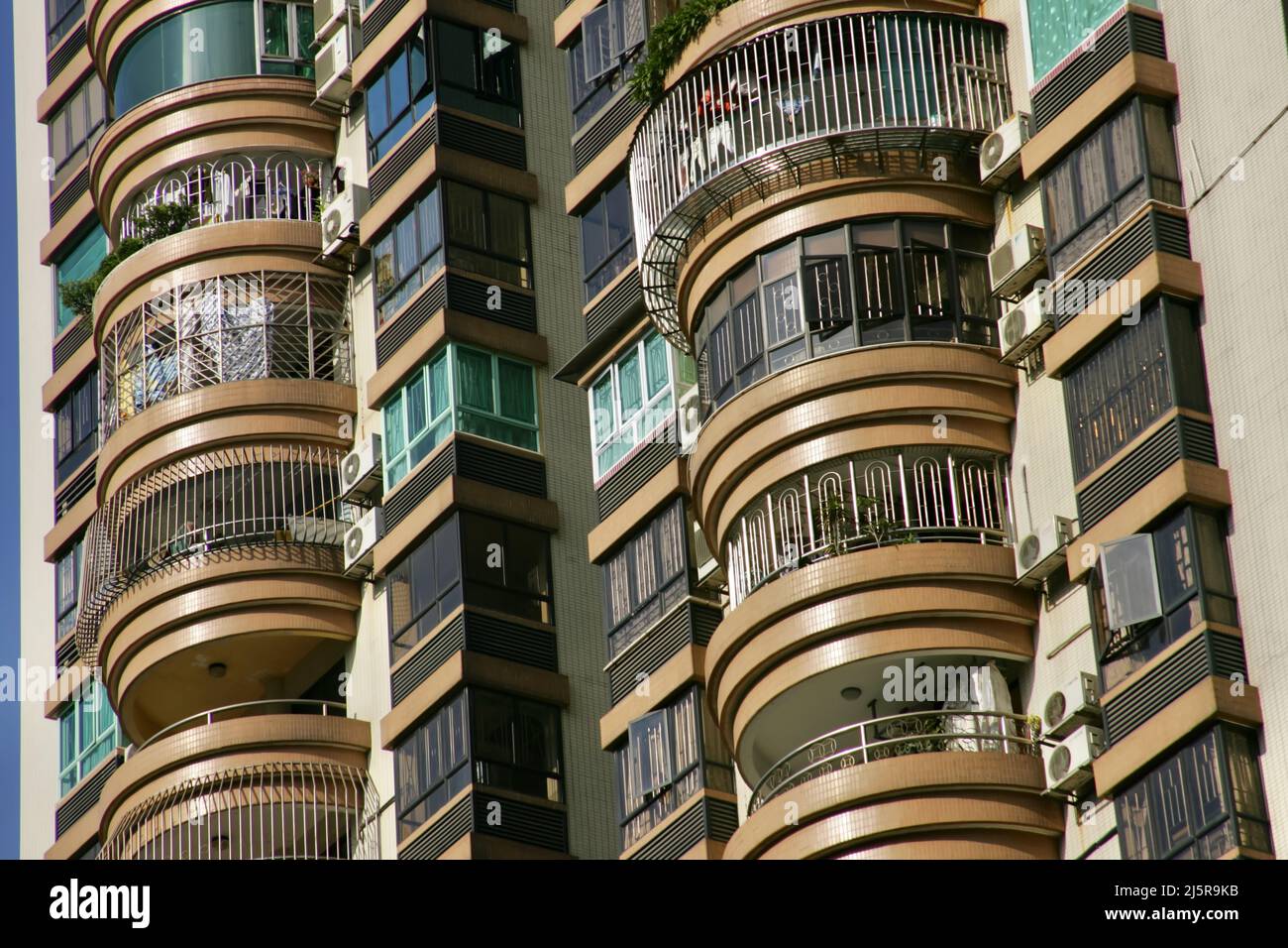 facade of a residential building Stock Photo - Alamy