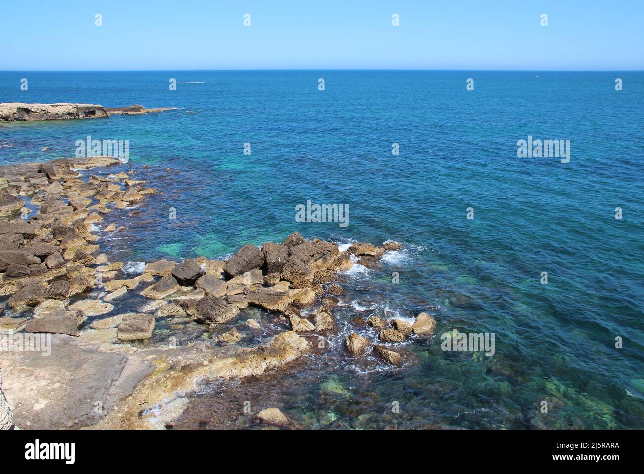 mediterranean sea in syracusa in sicily (italy Stock Photo Alamy