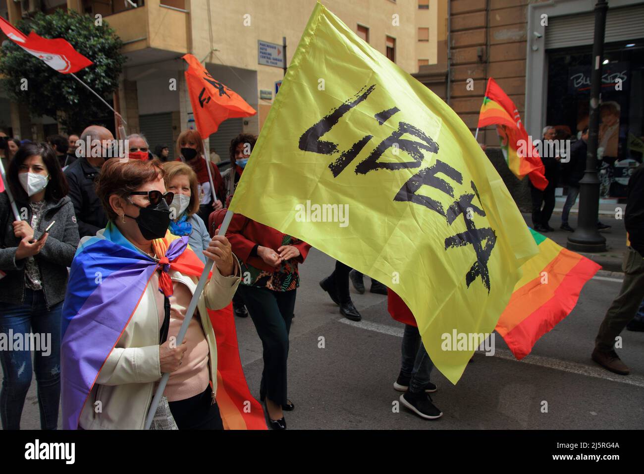 April 25, 2022, Nocera Inferiore, Campania/Salerno, Italy: (Credit Image: © Pasquale Senatore/Pacific Press via ZUMA Press Wire) Stock Photo