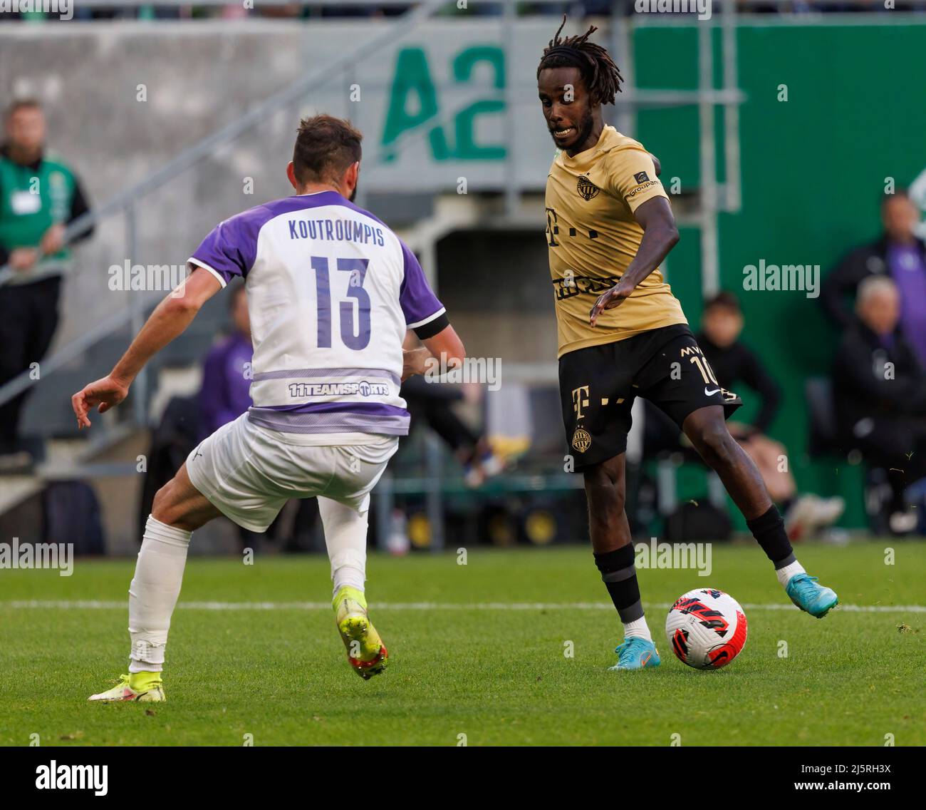 BUDAPEST, HUNGARY - JUNE 20: Tokmac Chol Nguen of Ferencvarosi TC