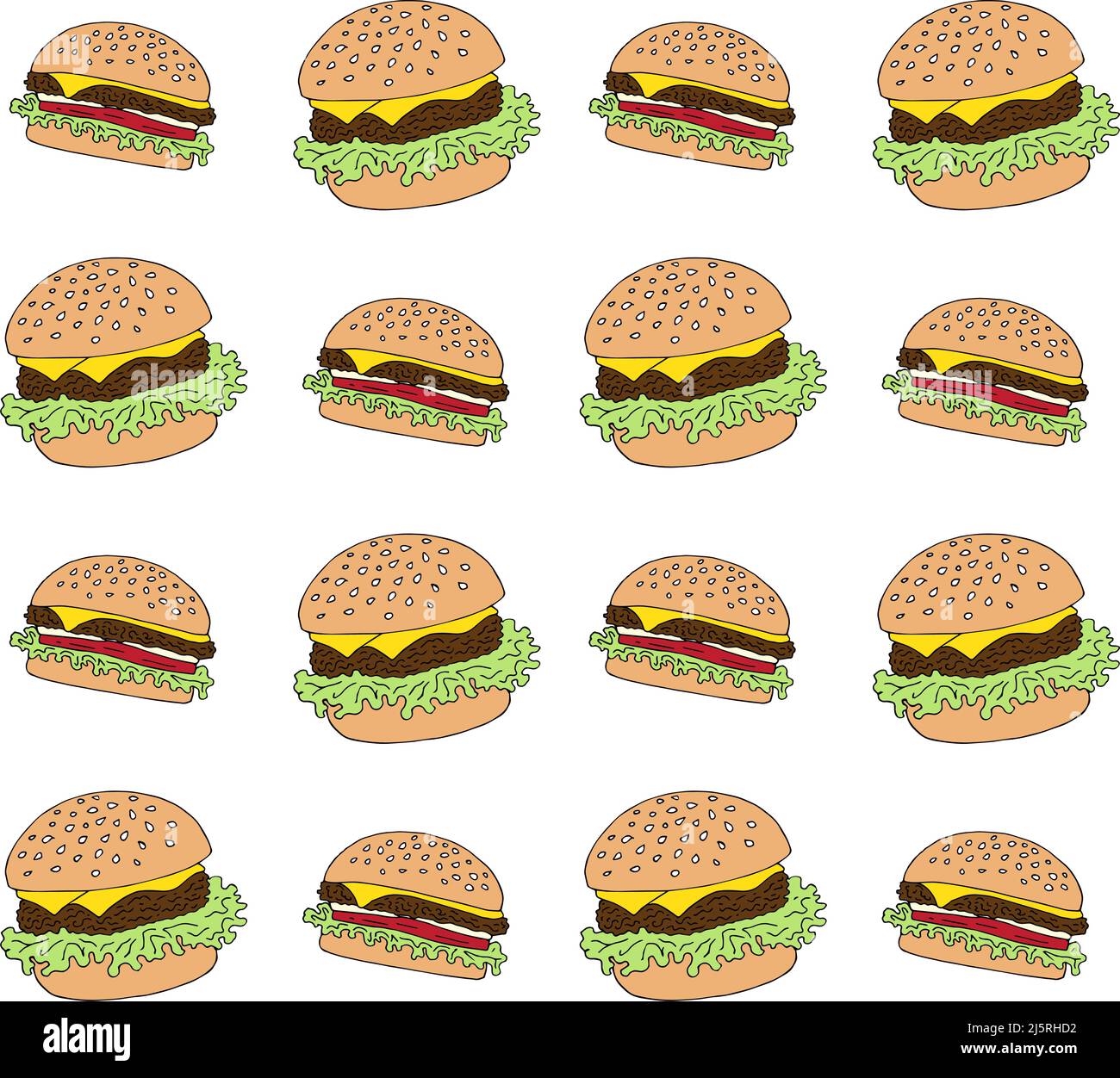 Sketch Burger  Dargai