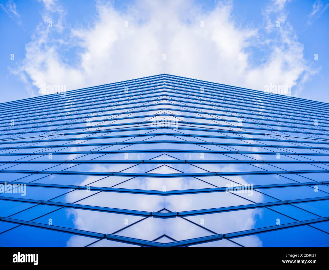 Architecture details Modern Building Glass facade Business background Stock Photo