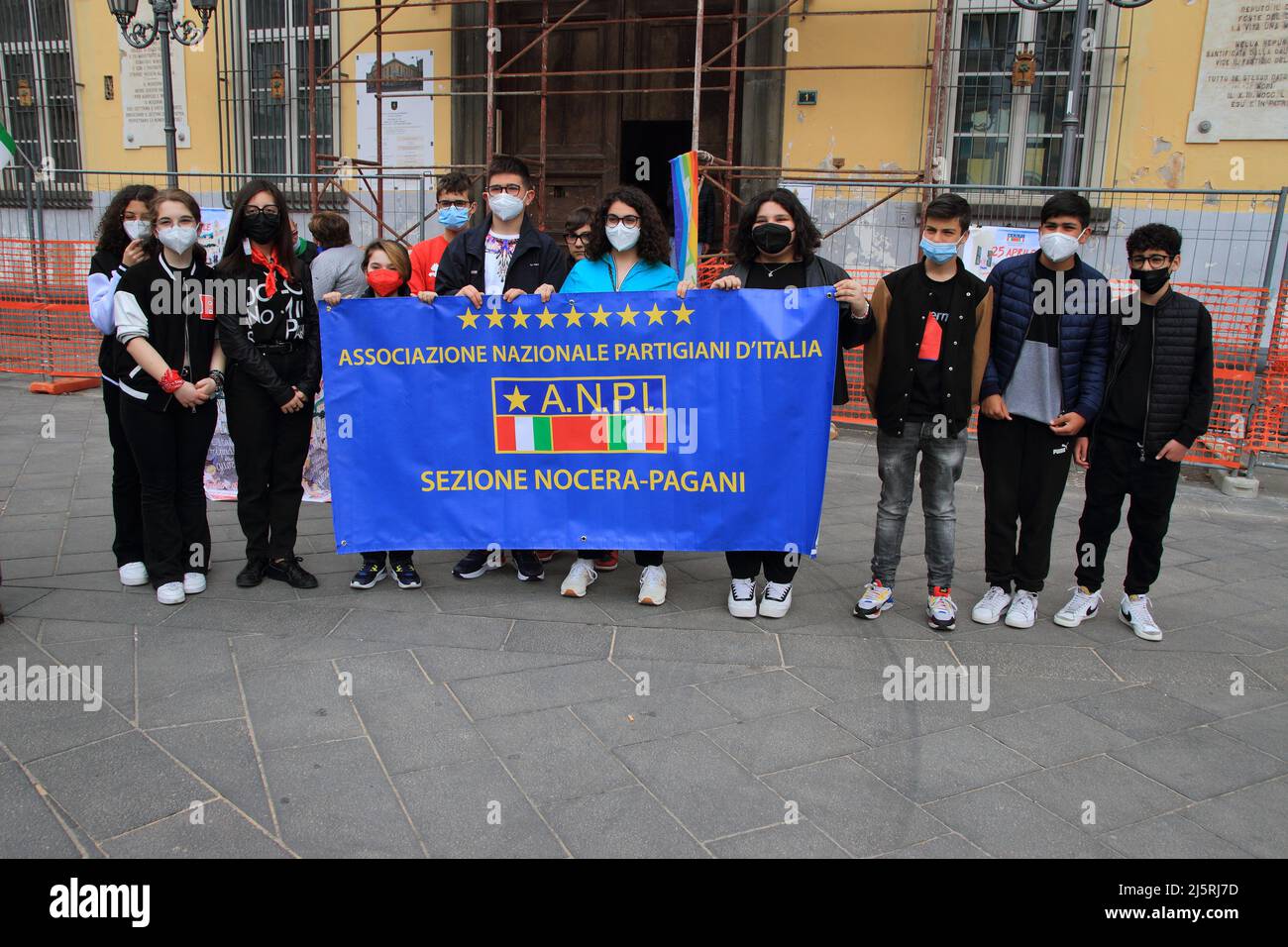 April 25, 2022, Nocera Inferiore, Campania/Salerno, Italy: (Credit Image: © Pasquale Senatore/Pacific Press via ZUMA Press Wire) Stock Photo