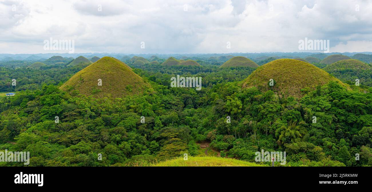 Chocolate hills, Bohol, Philippines 13.11.2019 Stock Photo Alamy
