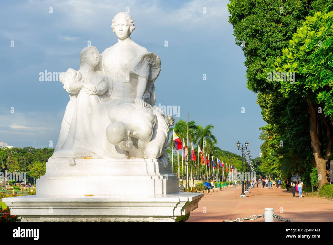 Rizal Park, Manila, Philippines - 08.11.2019 Stock Photo
