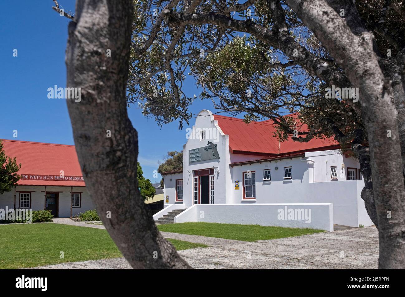 Whale House / Walvishuis, museum about whales and dolphins at the town Hermanus, Overstrand, Overberg, Western Cape Province, South Africa Stock Photo