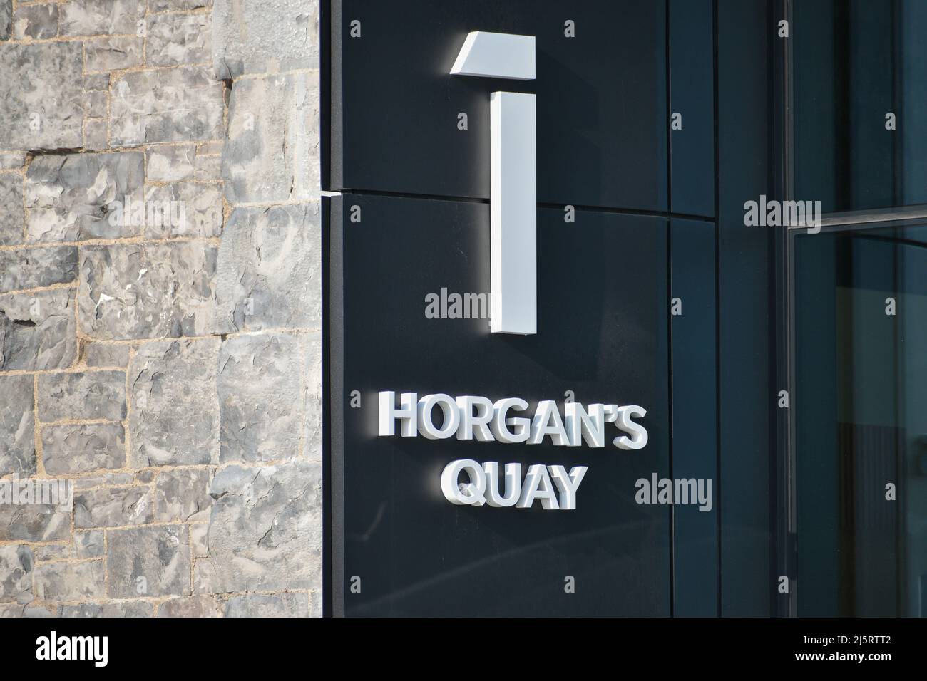 Horgans Quay, Cork city. Ireland Stock Photo