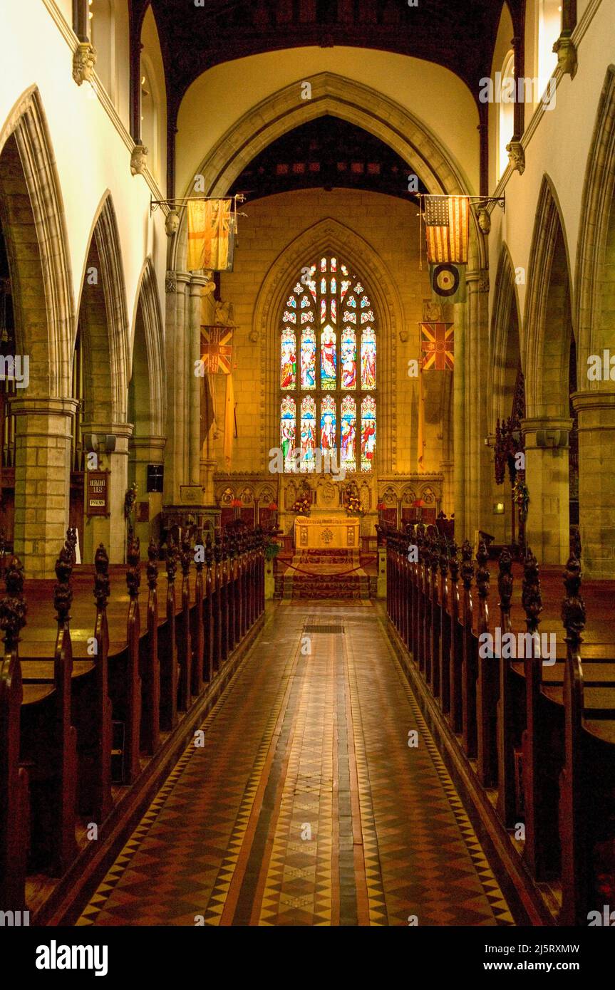 Saint Patrick's Church of Ireland Cathedral Armagh, Northern Ireland Stock Photo