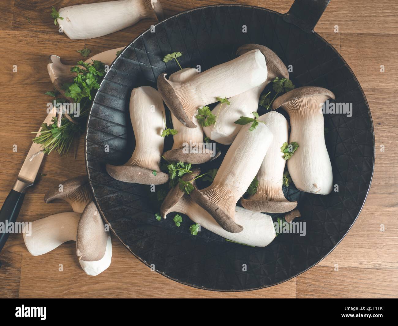 Health benefits of oyster mushrooms hires stock photography and images