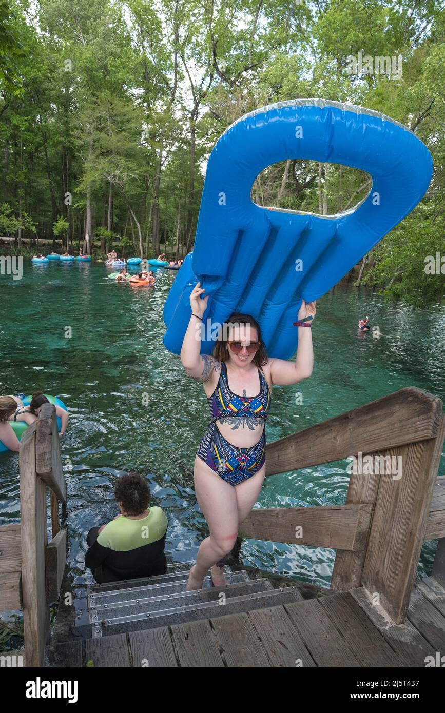 Ginnie Springs is a freshwater 2nd magnitude springs situated along the