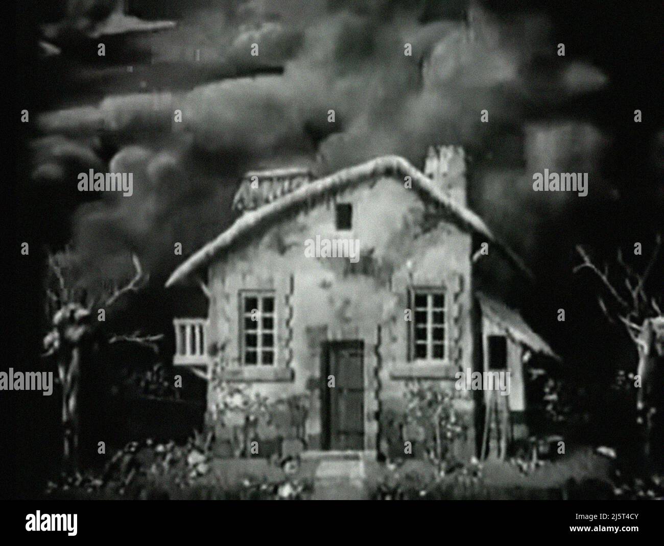 The House of Ghosts vintage film still 1900s Stock Photo Alamy