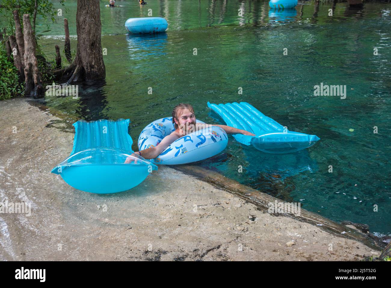 Ginnie Springs is a freshwater 2nd magnitude springs situated along the