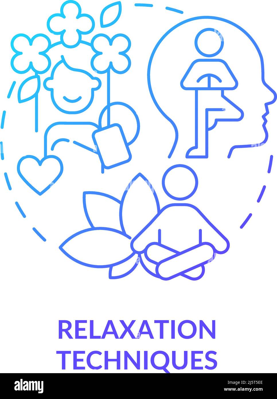 Relaxation Techniques Stock Illustrations – 2,167 Relaxation