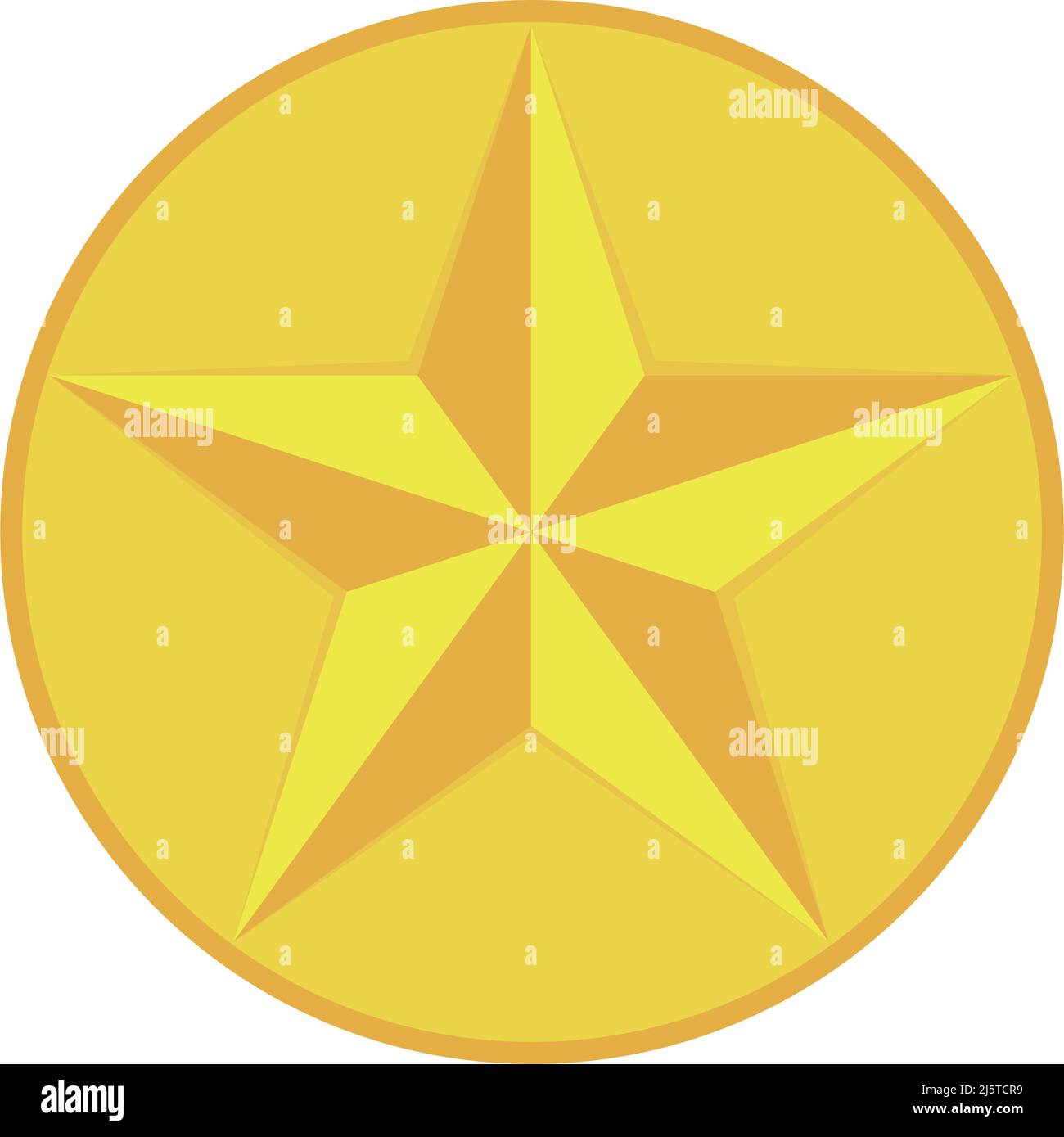 Video game coin star Stock Vector Images - Alamy
