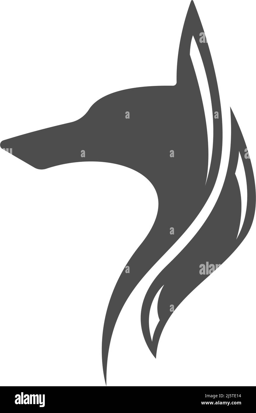 Anubis icon logo design illustration template vector Stock Vector