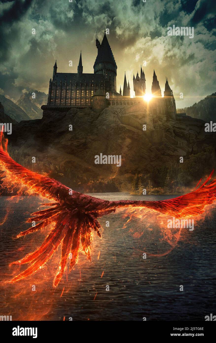 USA. A poster for the (C)Warner Bros new fiilm Fantastic Beasts The