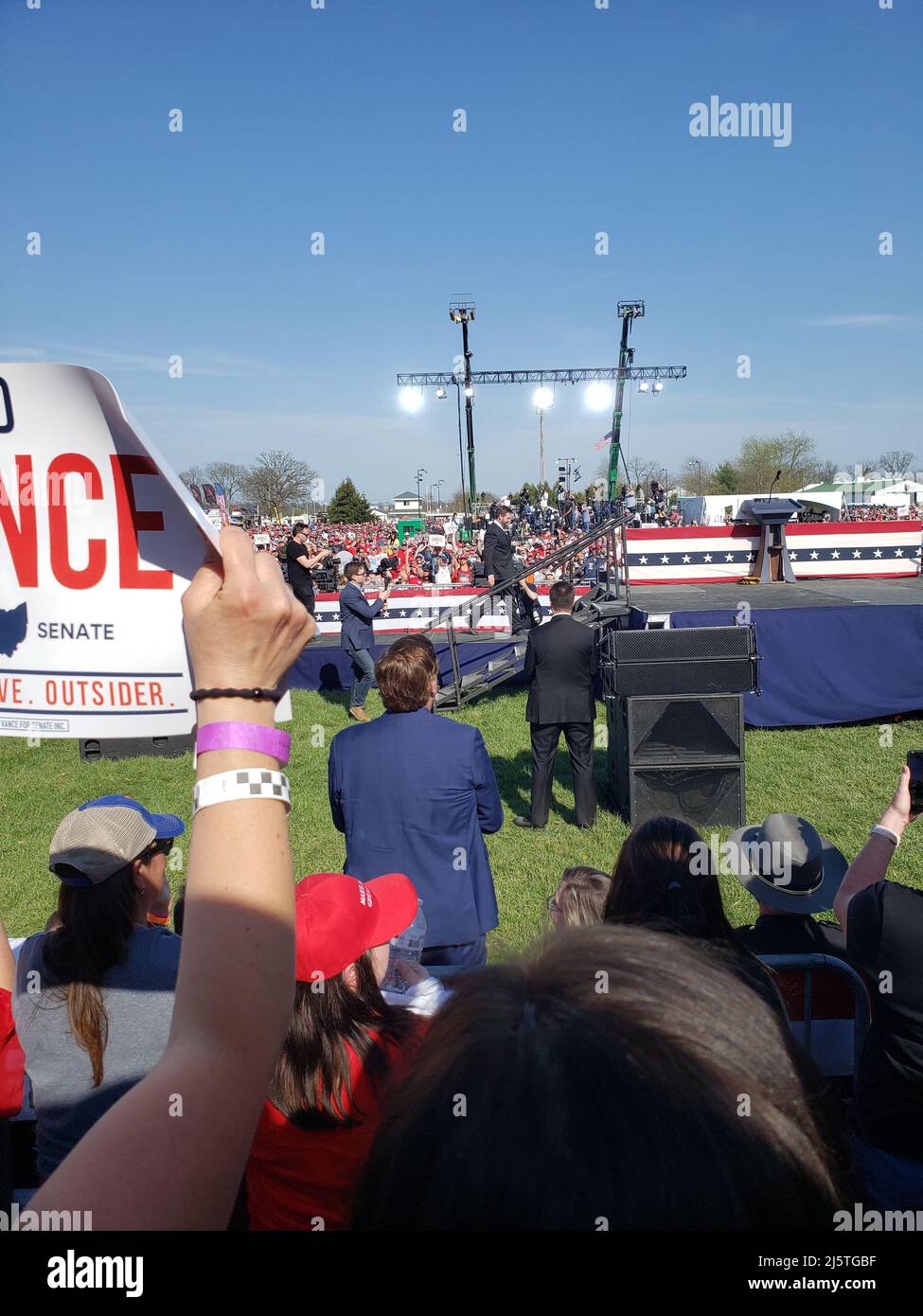 Donald trump ohio rally hi-res stock photography and images - Alamy