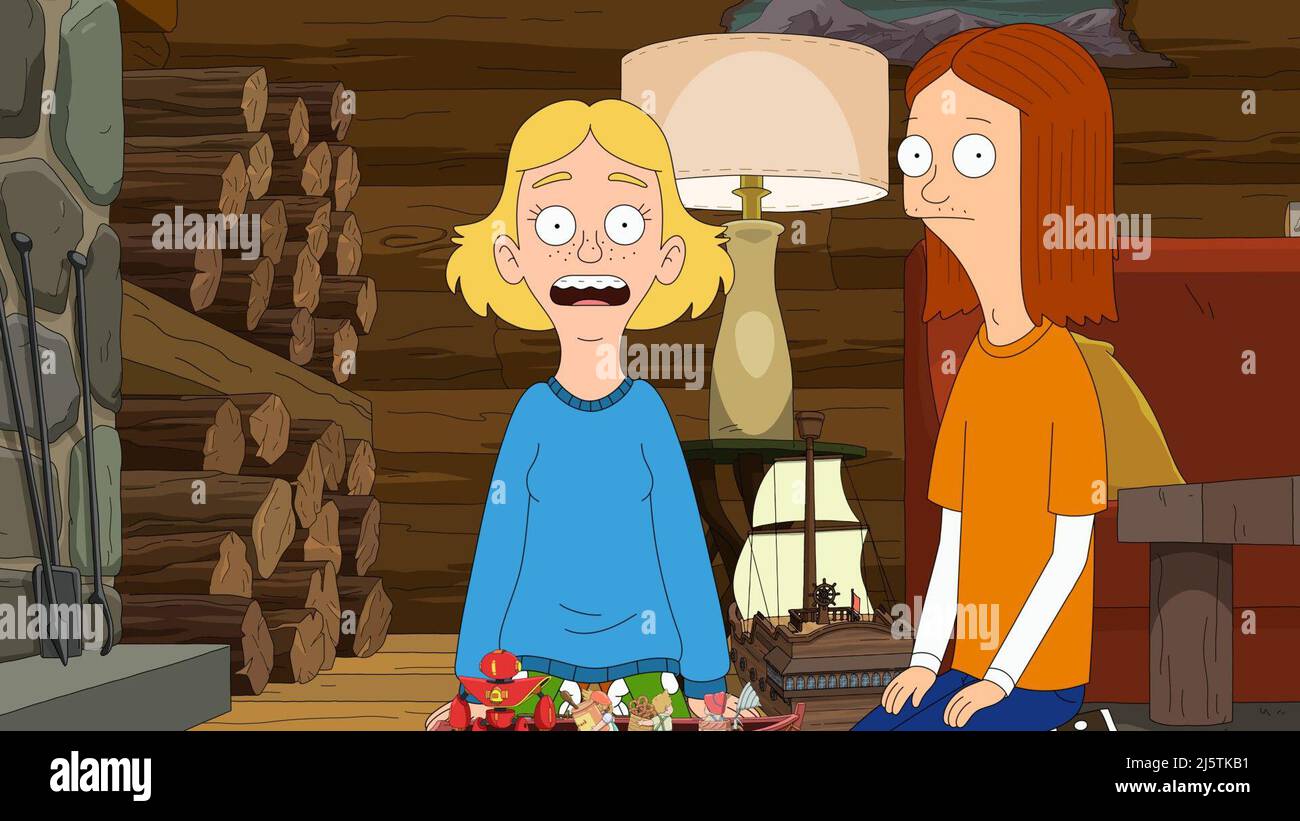 THE GREAT NORTH, from left Judy Tobin (voice Jenny Slate), Ham Tobin