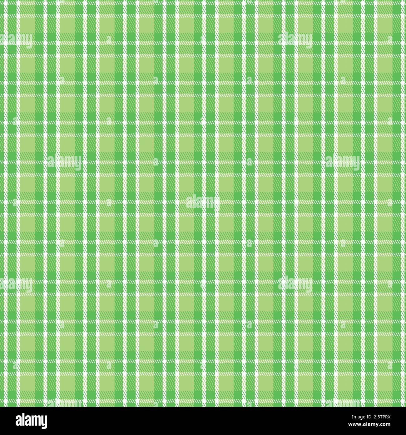 Plaid checkered fabric pattern. Modern plaid design for shirts, skirts, tablecloths, flannel, and blanket. Vector illustration. eps 10 Stock Vector