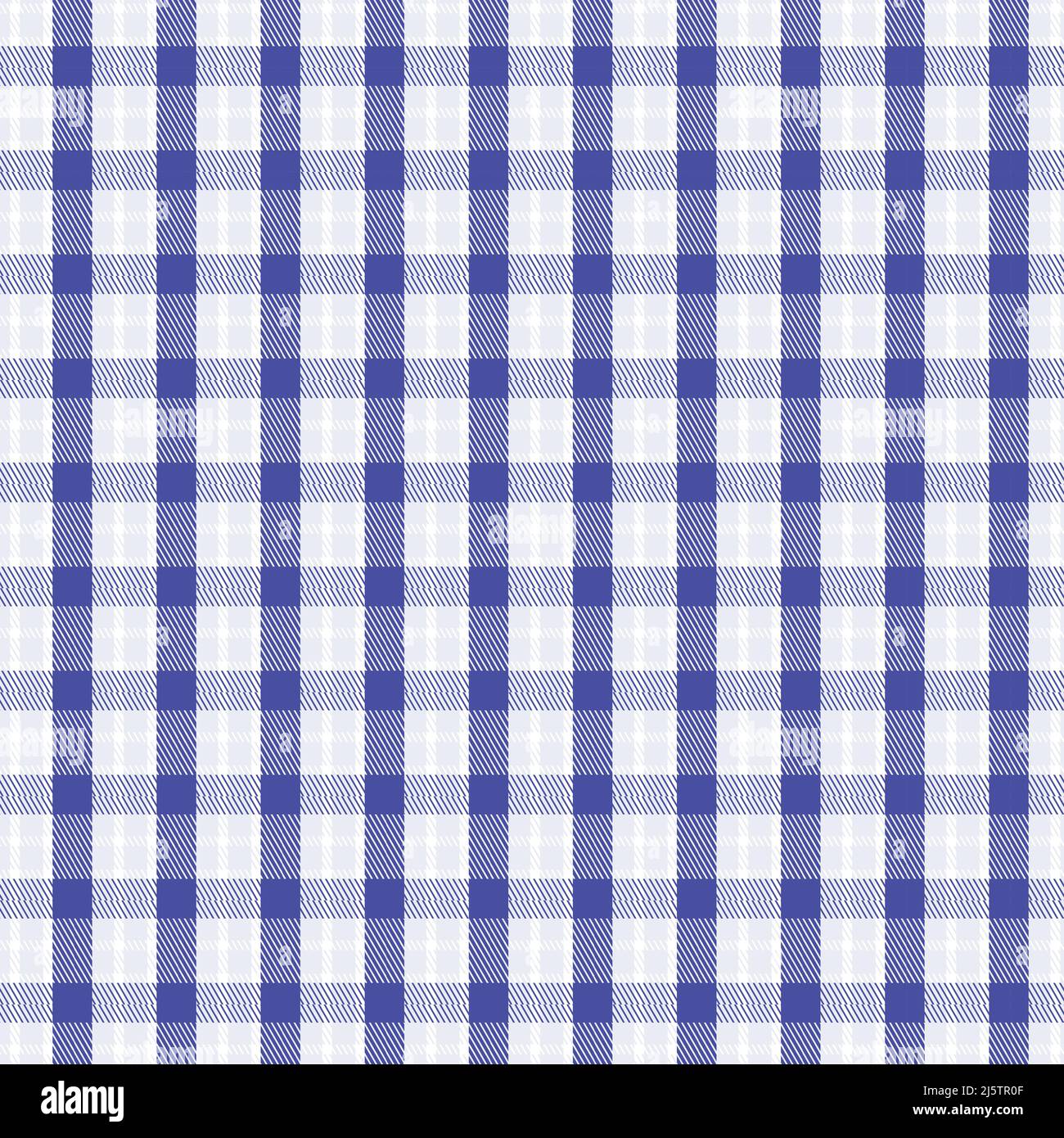 Plaid checkered fabric pattern. Modern plaid design for shirts, skirts, tablecloths, flannel, and blanket. Vector illustration. eps 10 Stock Vector