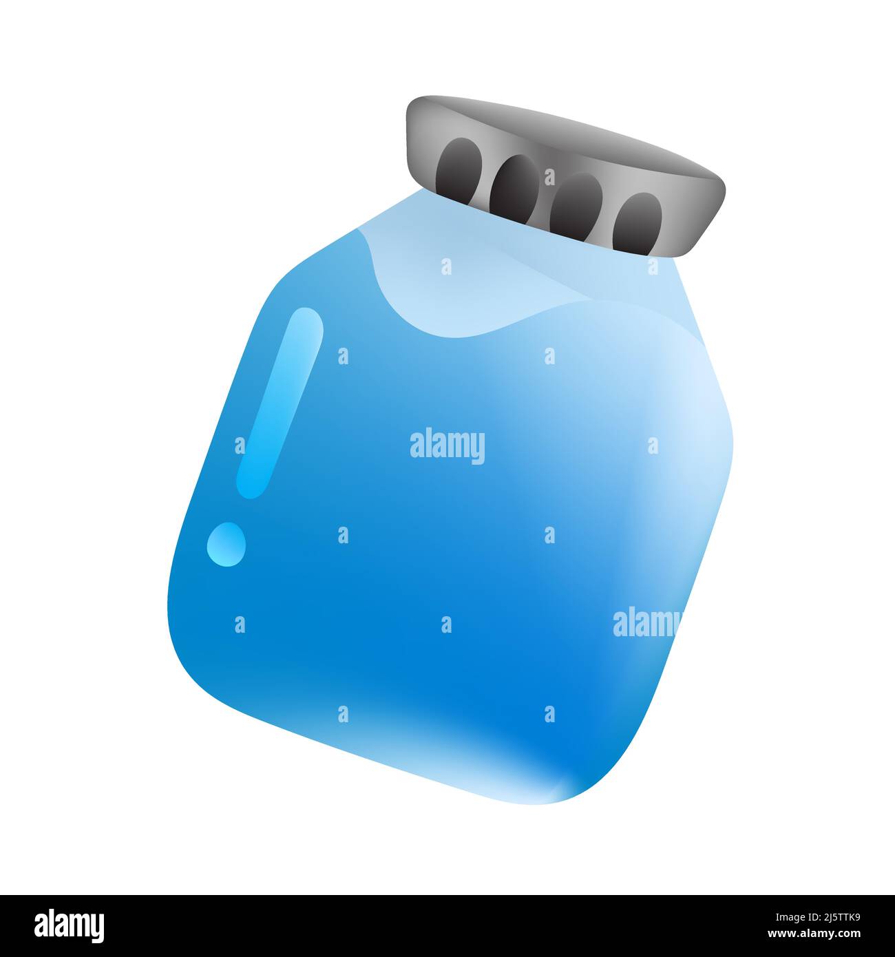 sparkling-glass-jar-stock-vector-image-art-alamy