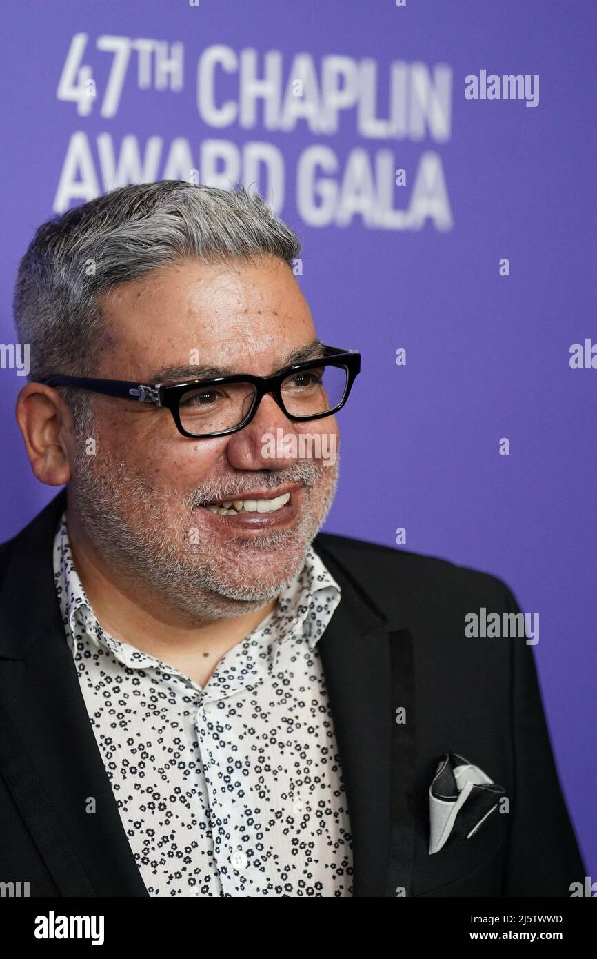 New York, NY, USA. 25th Apr, 2022. Eugene Hernandez at arrivals for Film at Lincoln Center 47th Chaplin Award Gala, Alice Tully Hall at Lincoln Center, New York, NY April 25, 2022. Credit: Kristin Callahan/Everett Collection/Alamy Live News Stock Photo