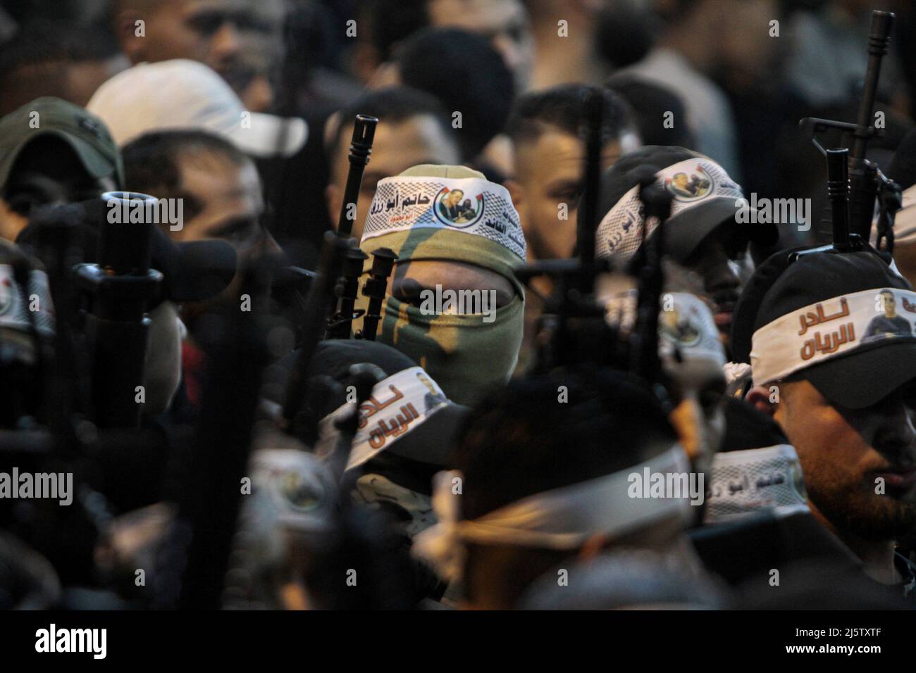 Palestinian Gunmen From The Al Aqsa Martyrs Brigades Of Fatah Movement palestinian-gunmen-from-the-al-aqsa-martyrs-brigades-of-fatah-movement