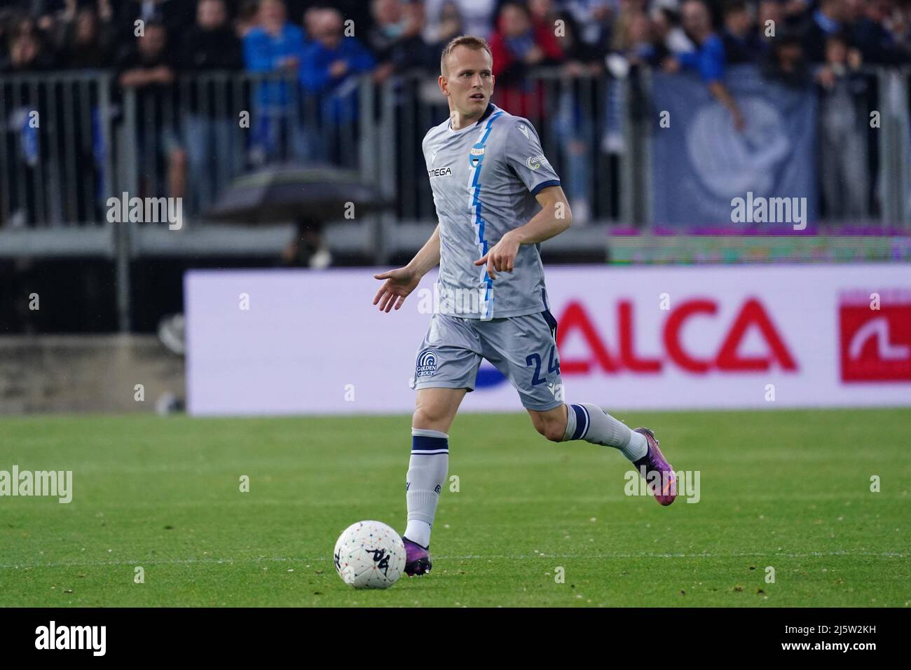 Stadio Mario Rigamonti, Brescia, Italy, April 25, 2022, Lorenzo Dickmann  (SPAL) during Brescia Calcio vs SPAL - Italian soccer Serie B match Stock  Photo - Alamy