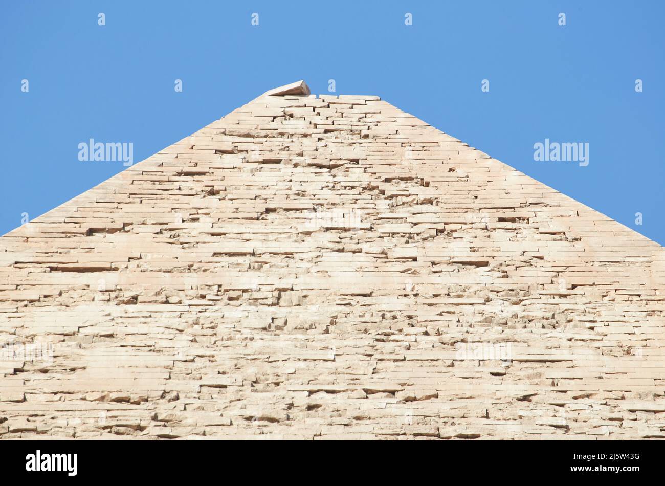 The Pyramid of Khafre at Giza, Egypt Stock Photo - Alamy