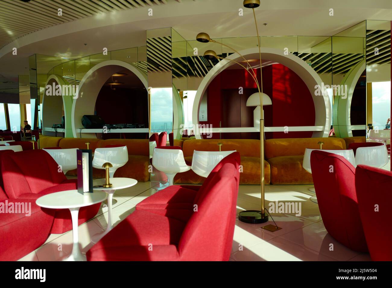 Inside the New Bar of Sydney Tower Stock Photo Alamy