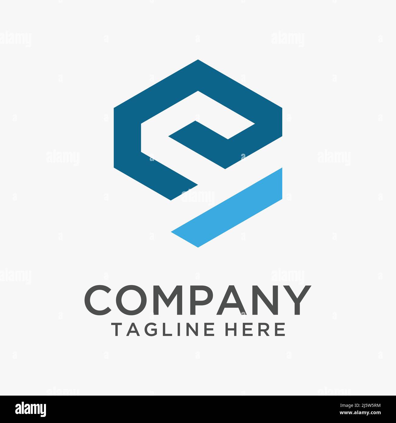 S letter hexagon logo design Stock Vector Image & Art - Alamy