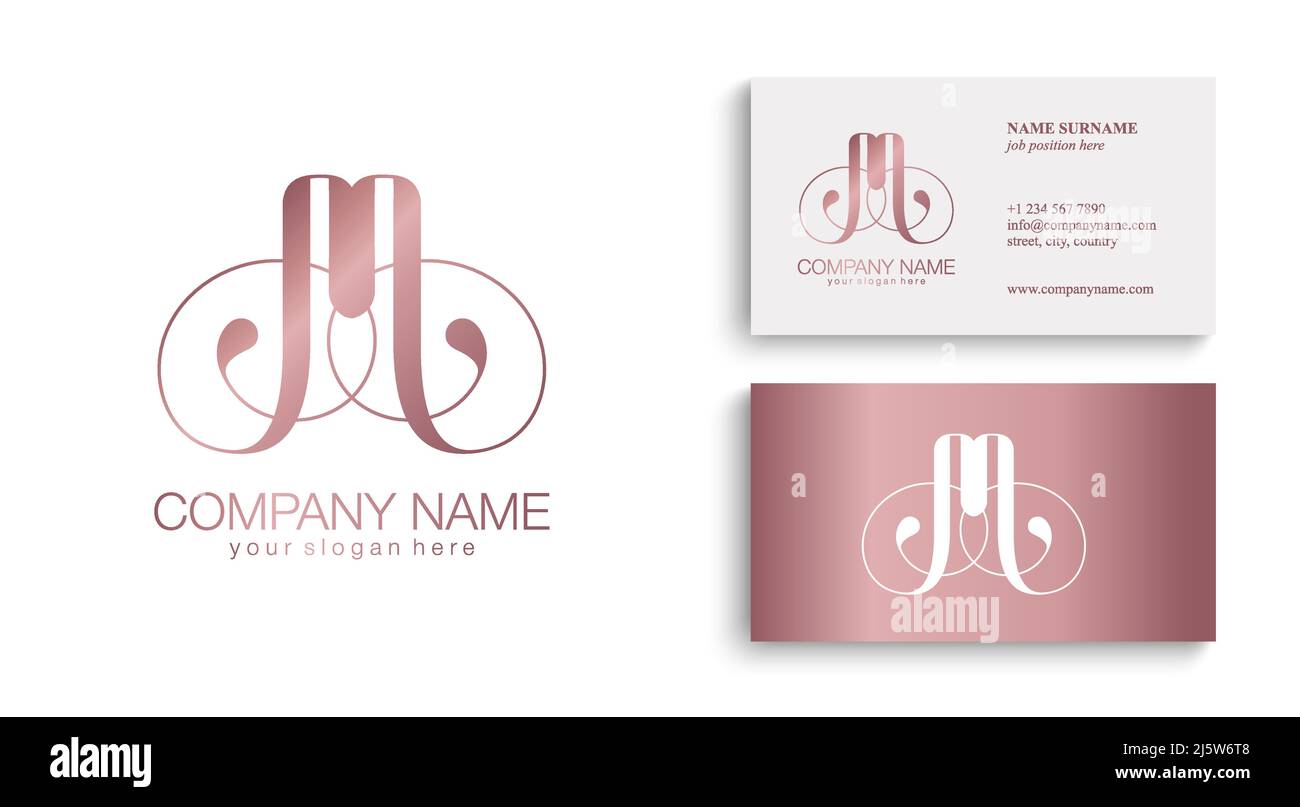 Initials MM letter monogram with elegant luxury style. Corporate identity  and personal logo 15385431 Vector Art at Vecteezy