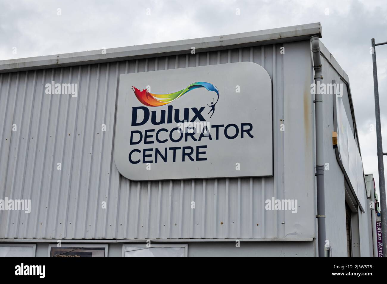Derry, UK- April 13, 2022: Dulux Decorator Centre  in Derry, Northern Ireland Stock Photo