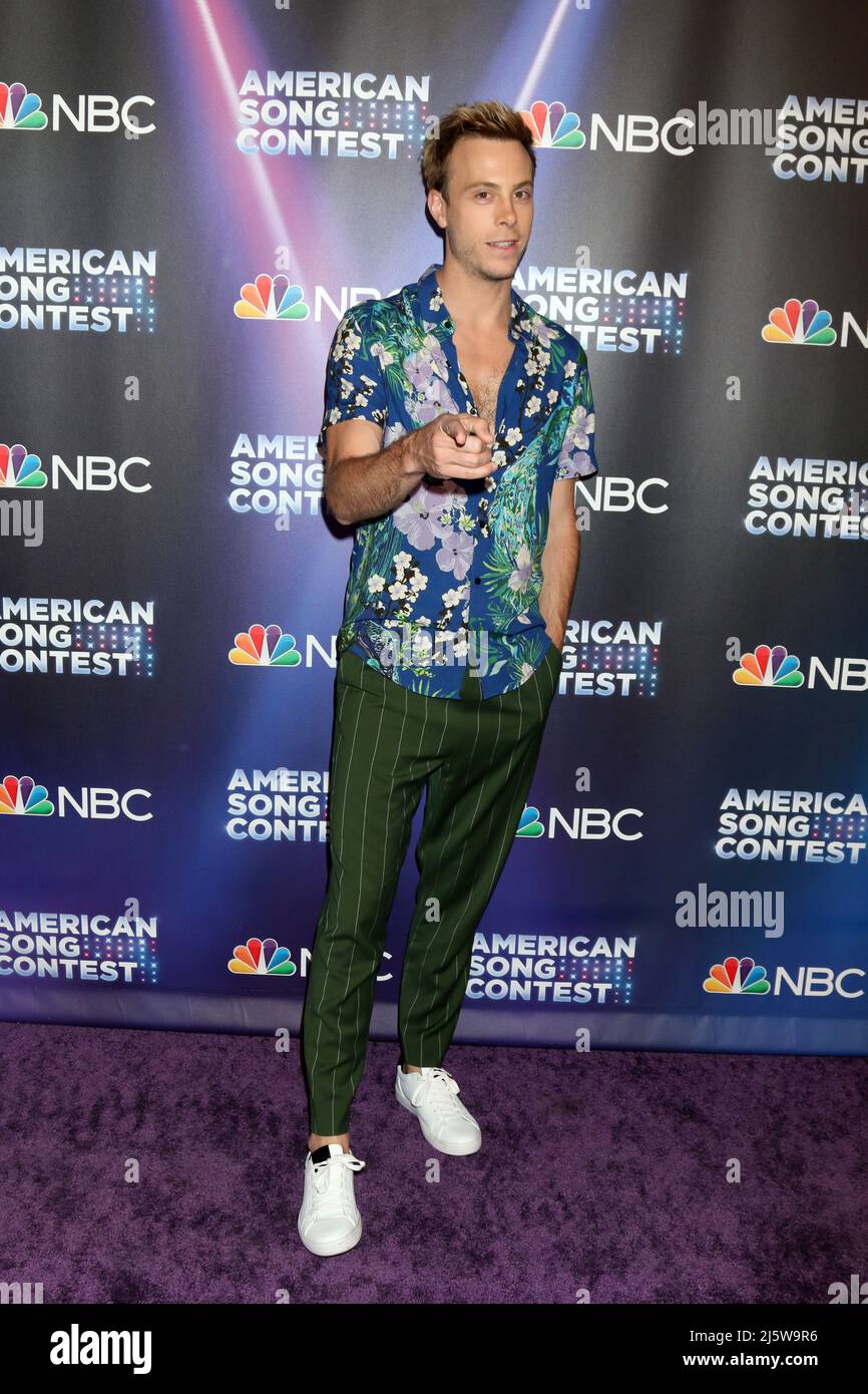 LOS ANGELES - APR 25: Riker Lynch at the America's Song Contest Semi-finals  Red Carpet at Universal Studios on April 25, 2022 in Universal City, CA  Stock Photo - Alamy