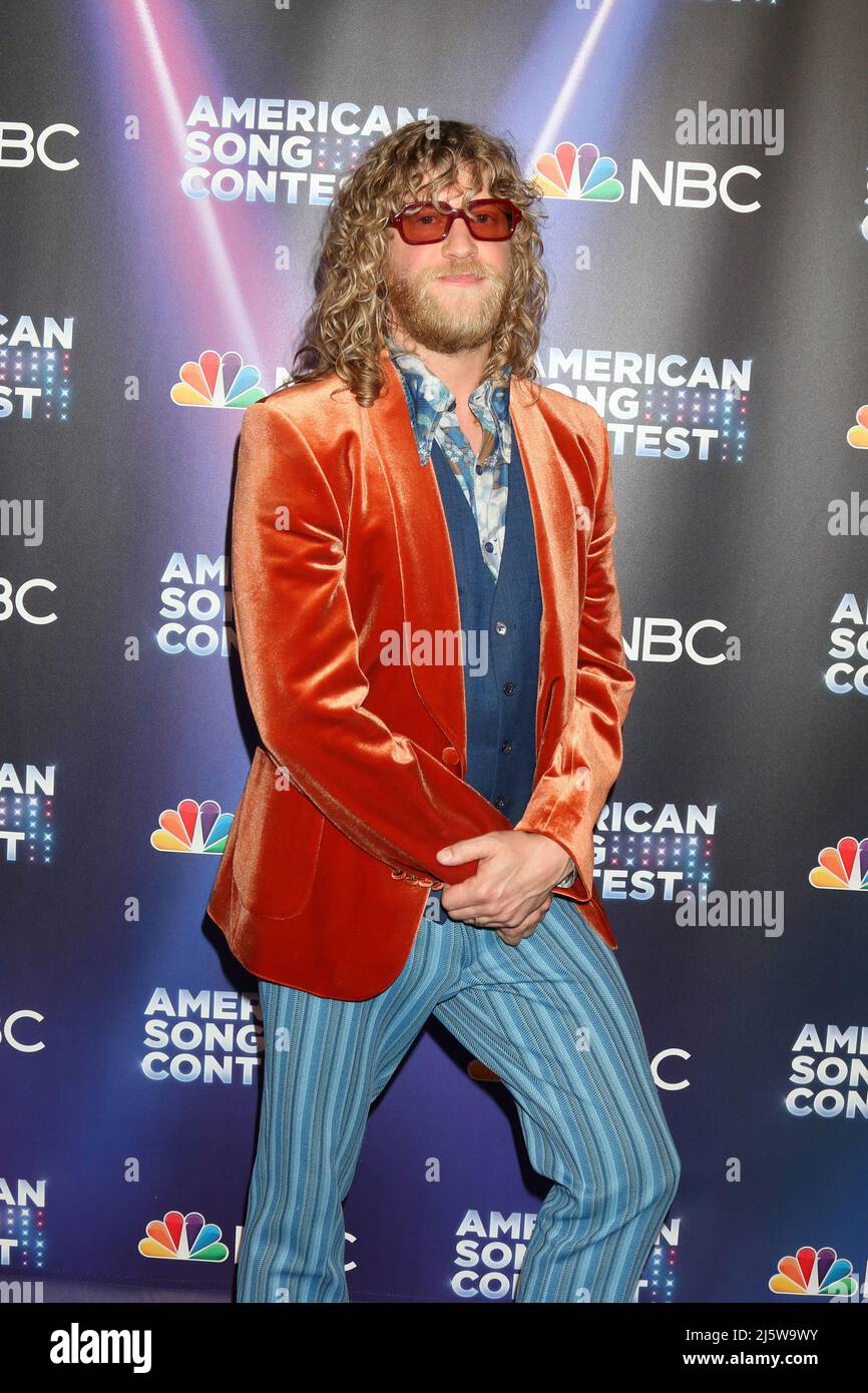 LOS ANGELES APR 25 Allen Stone at the America’s Song Contest Semi