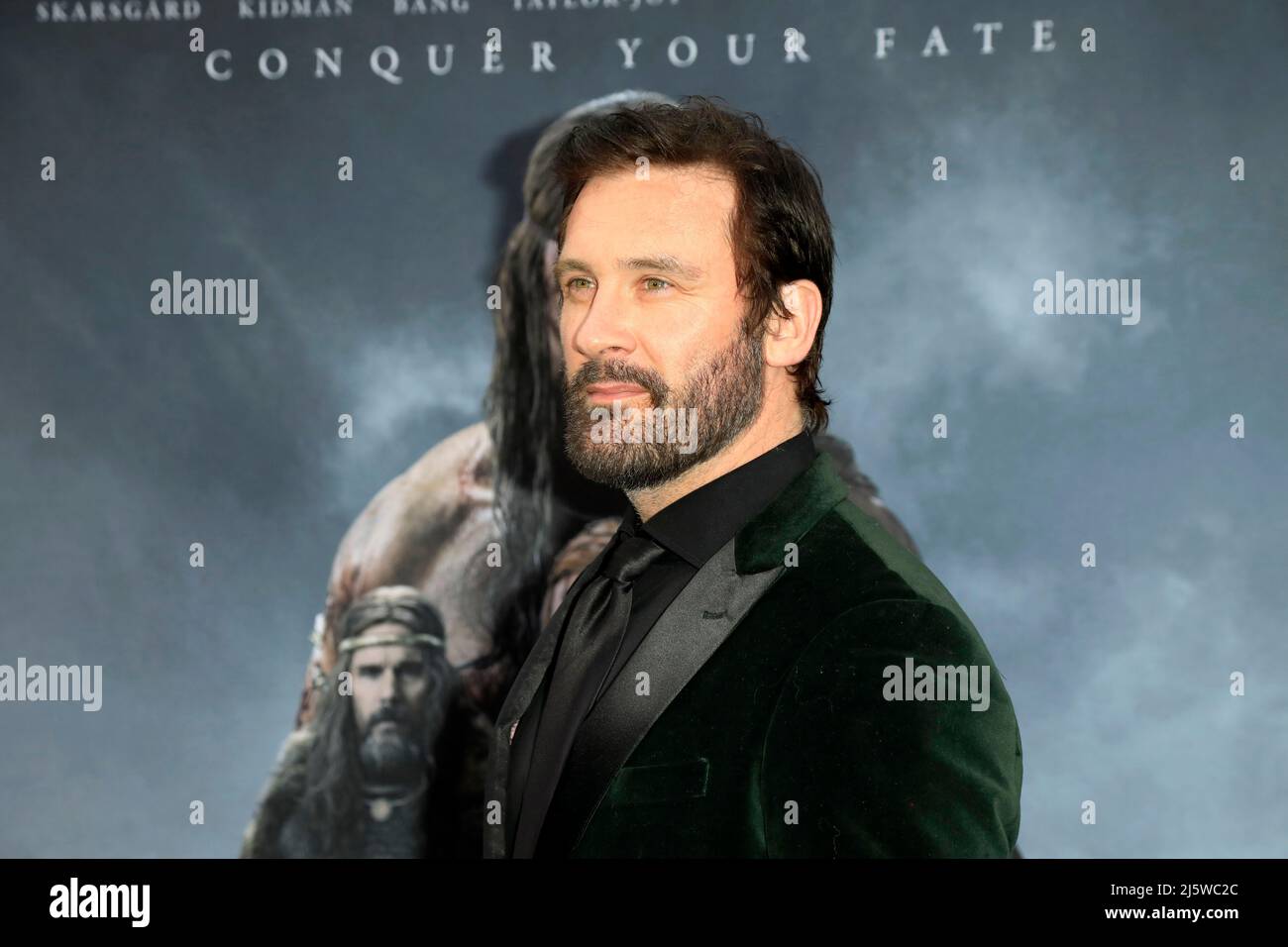 April 18, 2022, Los Angeles, CA, USA: LOS ANGELES - APR 18: Clive Standen  at the Los Angeles Premiere Of ''The Northman'' at TCL Chinese Theater IMAX  on April 18, 2022 in