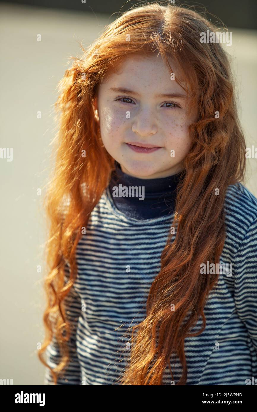 Redhead kid hires stock photography and images Alamy