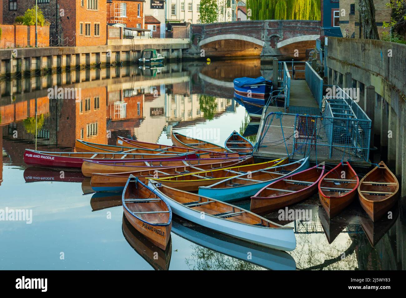 River wensum canoes hires stock photography and images Alamy