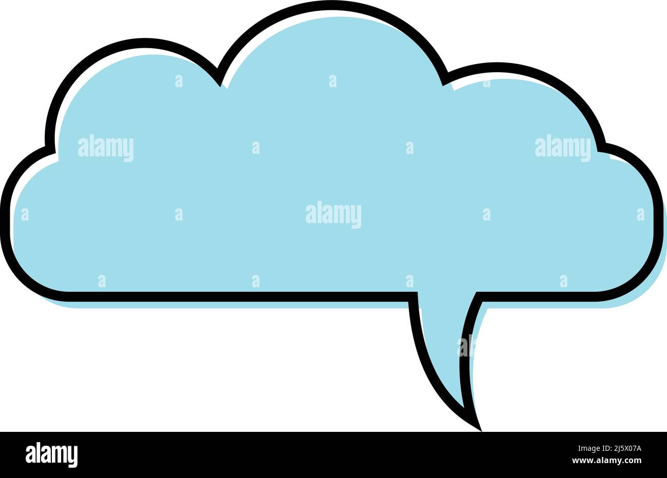 Speech Bubble Vector illustration. Communication icon Stock Vector ...