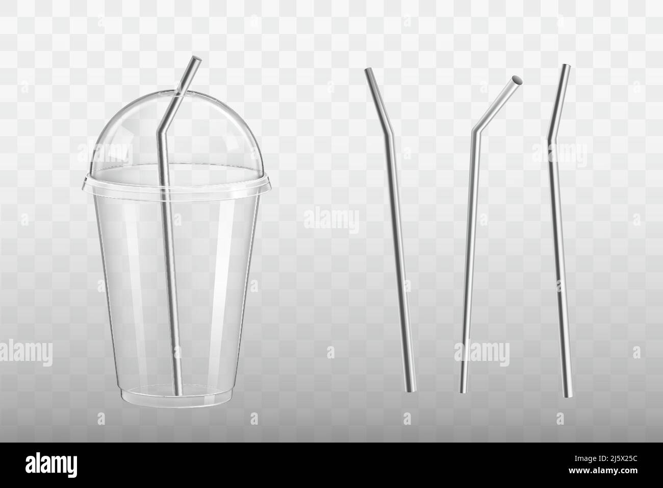 Eco-friendly Glass Art Straws