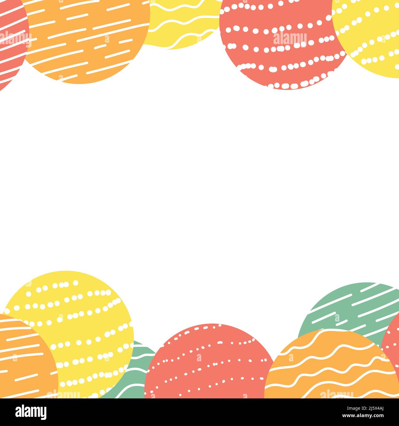 Multicolor background, colorful vector texture with circles. Splash effect banner. Dotted abstract illustration with blurred drops of rain. Pattern Stock Vector
