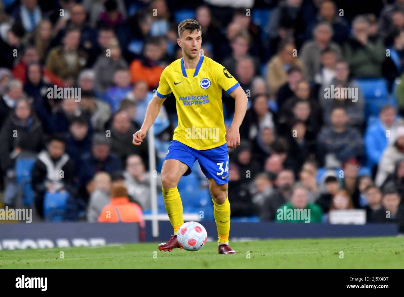 Brighton and Hove Albion's Joel Veltman. Picture date: Thursday April 21, 2022. Photo credit should read:   Anthony Devlin/Alamy Live News/Alamy Live News Stock Photo