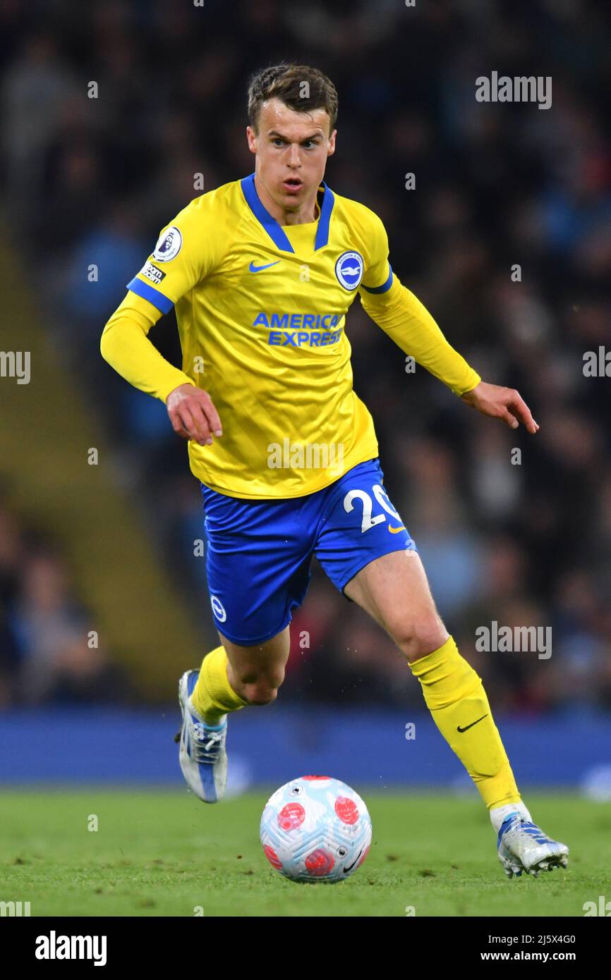 Brighton and Hove Albion's Solly March. Picture date: Thursday April 21, 2022. Photo credit should read:   Anthony Devlin/Alamy Live News/Alamy Live News Stock Photo