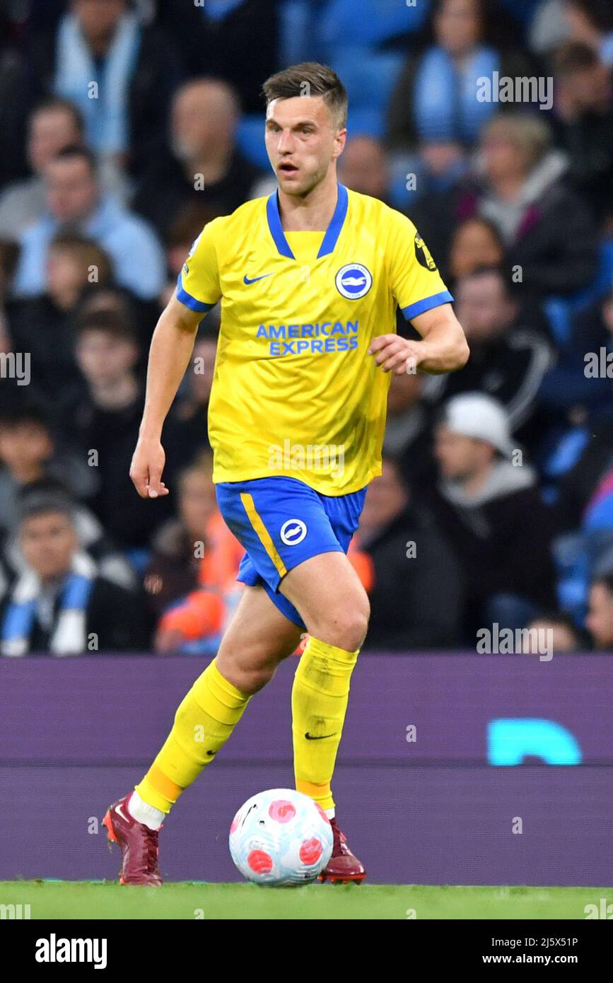 Brighton and Hove Albion's Marc Cucurella. Picture date: Thursday April 21, 2022. Photo credit should read:   Anthony Devlin/Alamy Live News/Alamy Live News Stock Photo