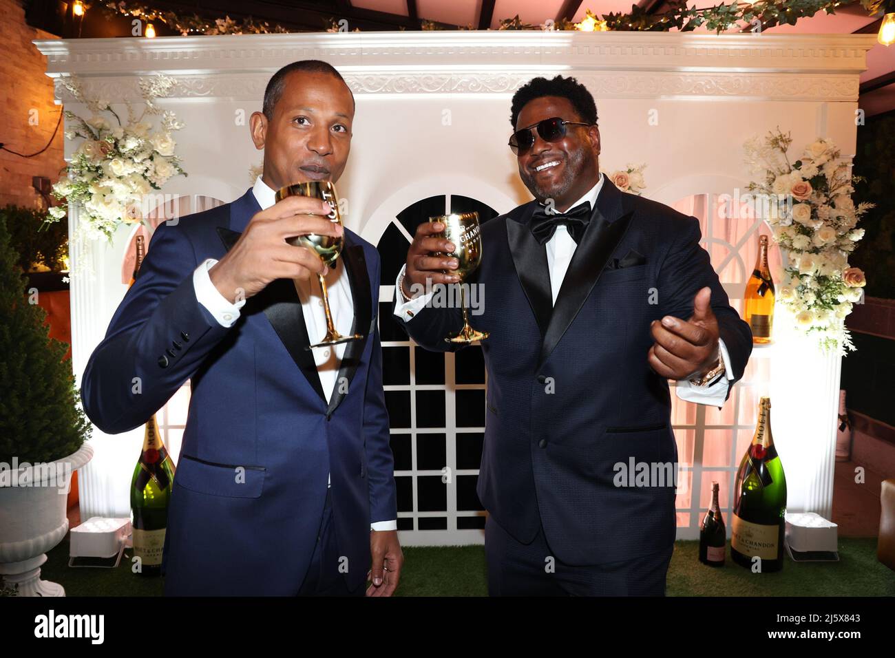 New York, NY, USA. 25th Apr, 2022. Don Pooh and Shyne at the grand